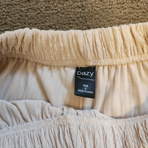 High waisted cream pants - Picture 4 of 4